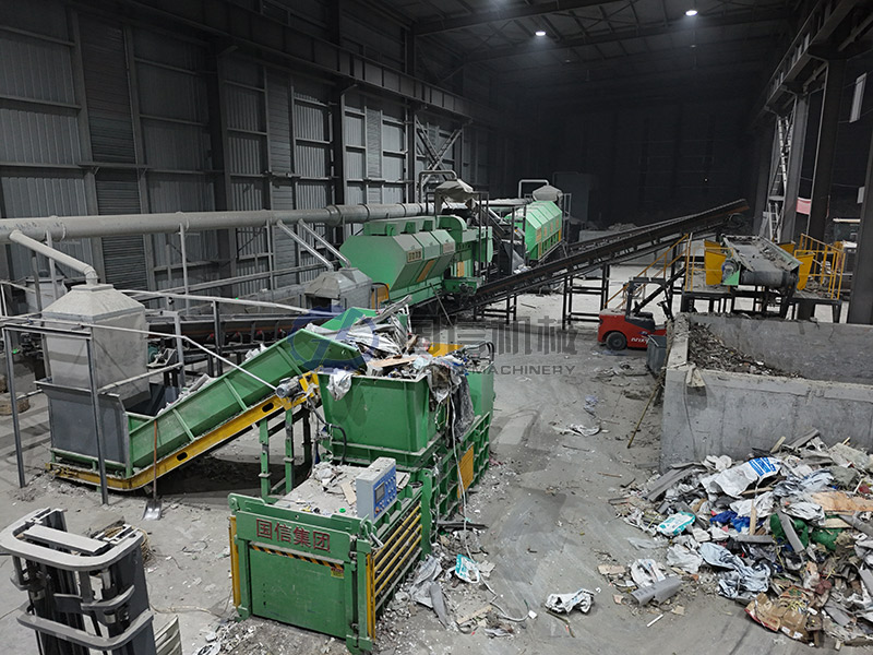 生活垃圾分拣生产线