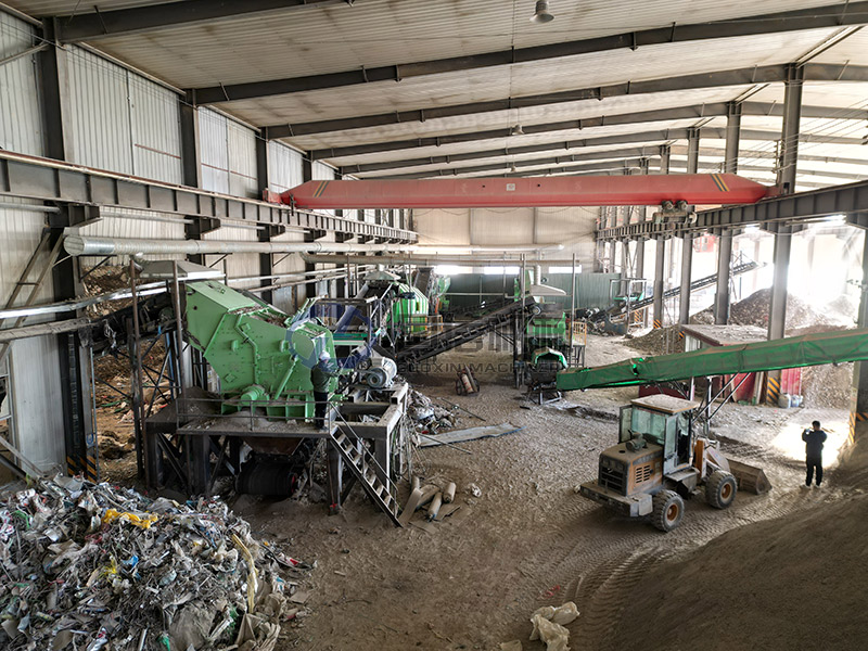 陈腐垃圾分拣生产线